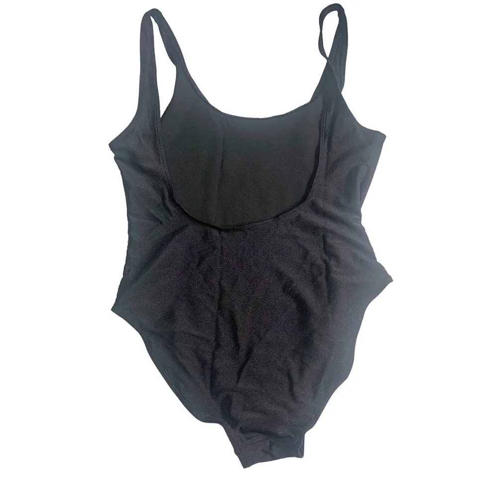 Bride Tribe Women One Piece Black Swimsuits Letter‎ Print Swimwear Large - Picture 2 of 7